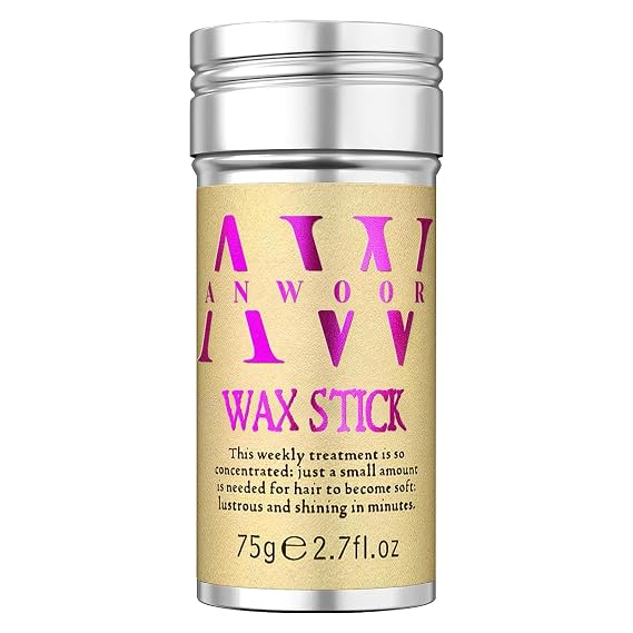 Hair Wax Stick, Wax Stick for Hair Flyaways Kids & Women Hair Accessories for Women Girls Hair Bun Maker for Kids Hair Slick Stick Baby Hair Gel Stick Kids Hair Products Hair Smoothing Stick