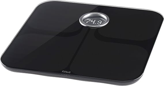 Fitbit Aria Wi-Fi Smart Scale, Black