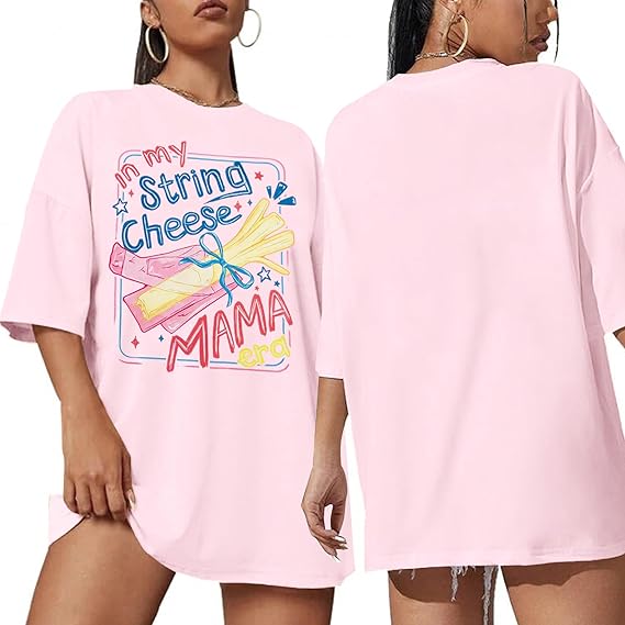 MOUSYA Boy Mom Shirt Women Oversized Mamas Boy Tshirt Funny Boy Mama Life Graphic Tees Trendy Casual Short Sleeve Tops