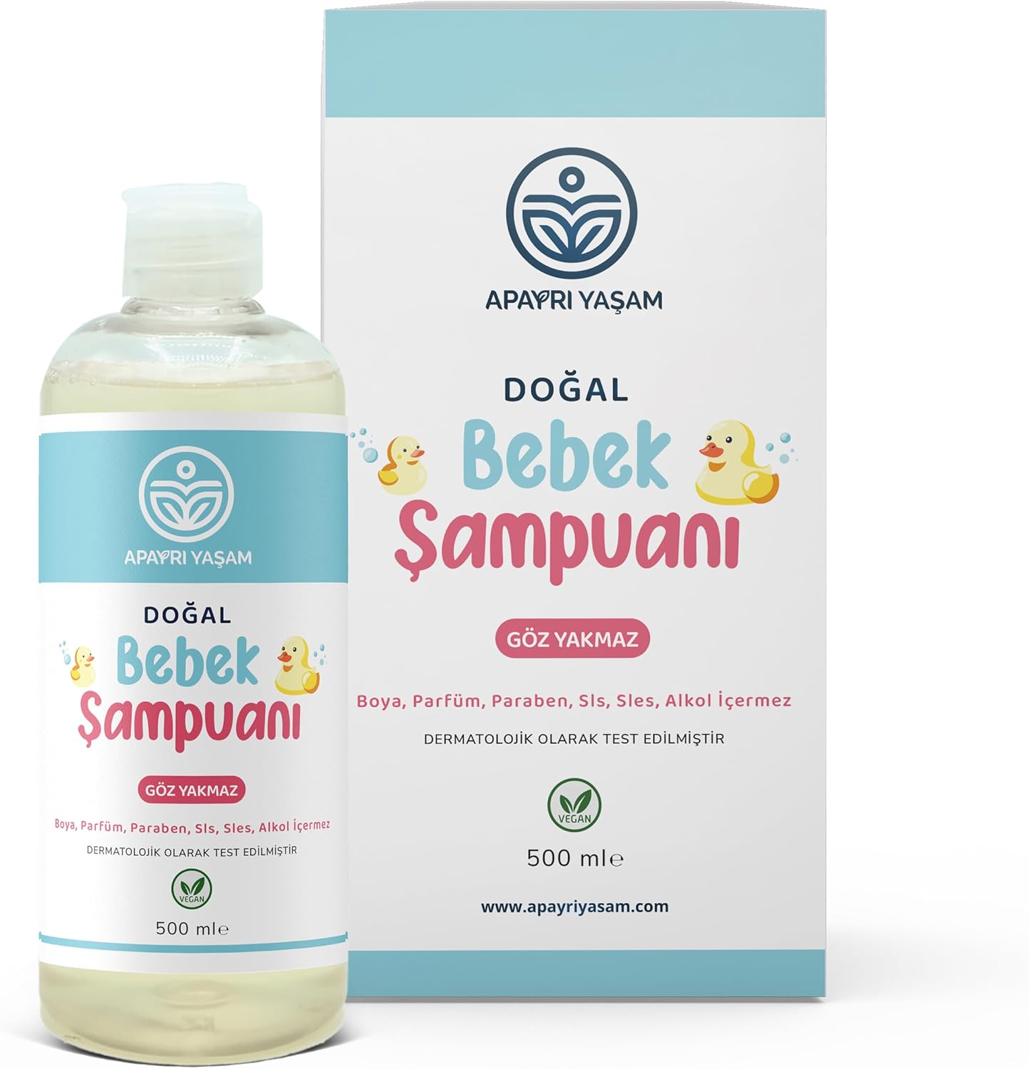 Completely Different Life Natural Baby Shampoo 500 ML