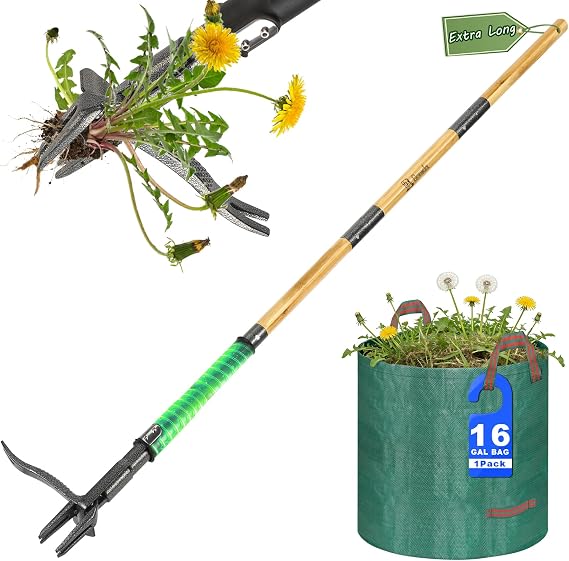 Weed Puller Tool for Garden Lawn Yard, 57.5"