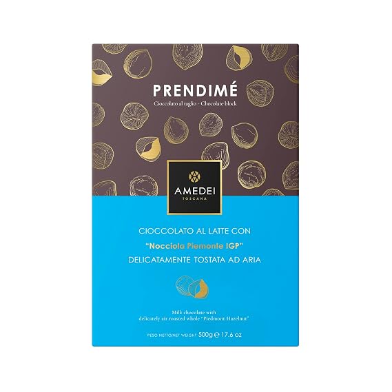 Amedei Prendime Milk Chocolate Bar with Hazelnuts