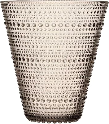 Iittala Kastehelmi 1051614 Vase 154 mm Linen Glass