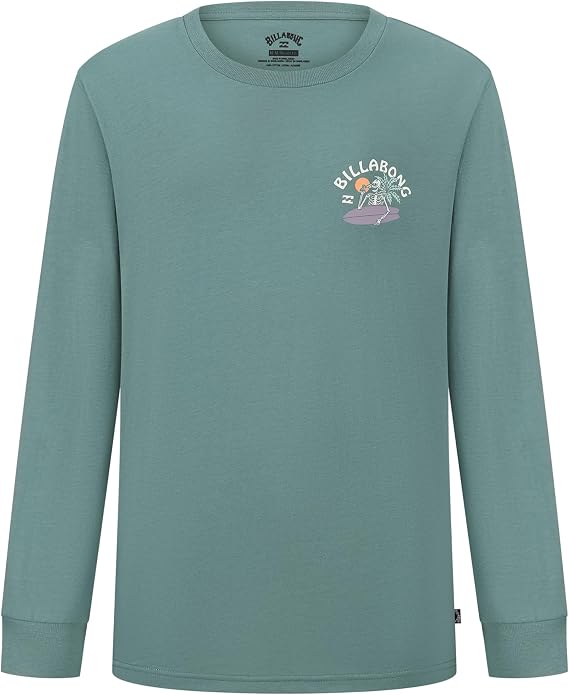 Billabong Boys' Premium Long Sleeve Logo Graphic T-Shirt