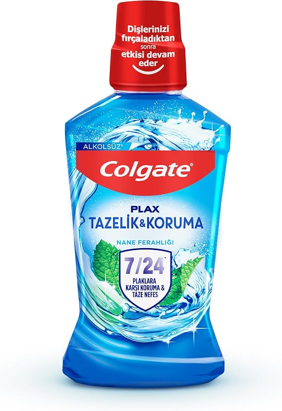 Colgate Plax Mint Refreshment Anti-Plaque Oral Care Water 500 ml