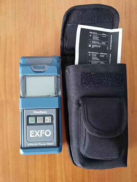 EXFO EPM-50 EPM-53 Optical Fiber Power Meter OPM Tester Range -60dB to 10dBm with 5 Wavelengths