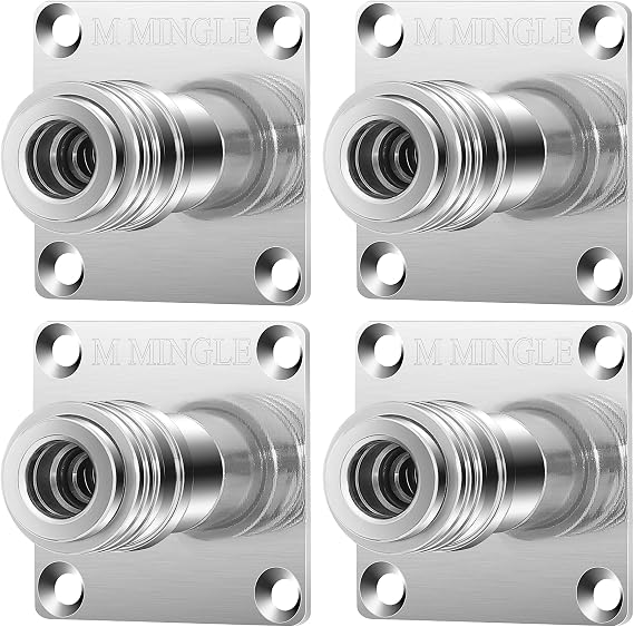 M MINGLE Automatic Foam Cannon Holder, Wall Mount, 1/4" Quick Connect, 4 Pack