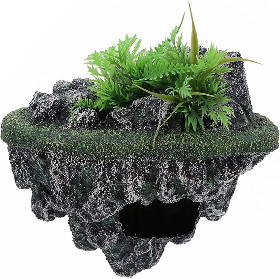 AQUA KT Aquatic Turtle Floating Rock Dock Resting Basking Island Platform
