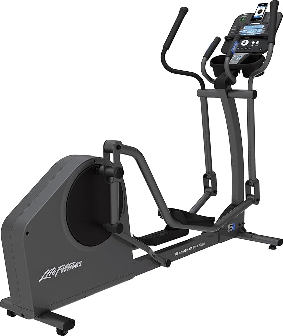 Life Fitness E1 Track and Cross-Trainer, Titanium