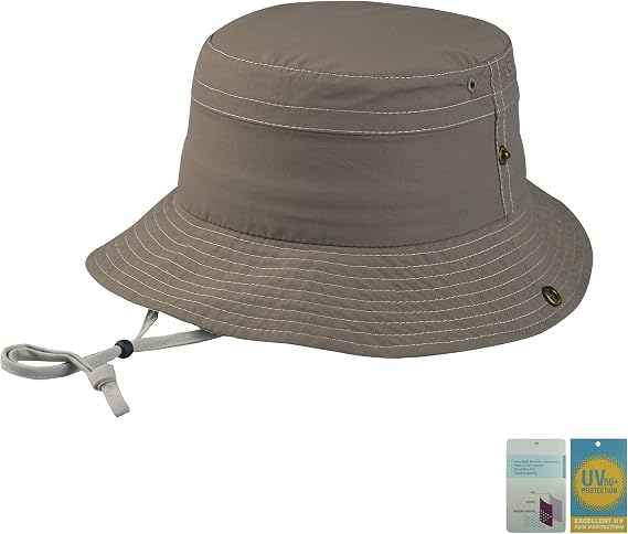Juniper Taslon UV Bucket Cap with Snap Brim