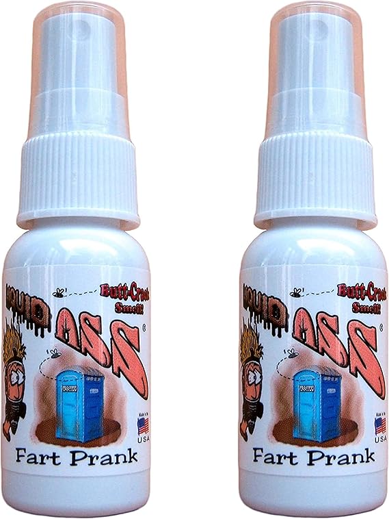 ( 2 ) Liquid Ass Spray Prank Fart Stink Bomb Bottle - Wholesale Lot New