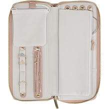 Stackers Patent Copper Rose Jewellery Roll
