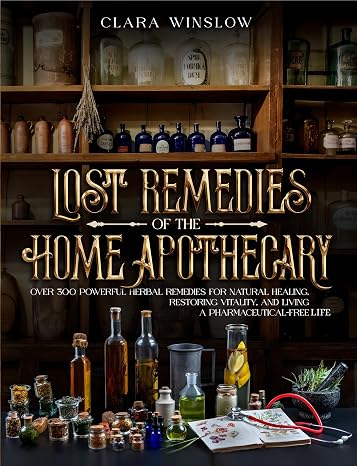 Lost Remedies of the Home Apothecary: Over 300 Powerful Herbal Remedies for Natural Healing, Restoring Vitality, and Living a Pharmaceutical-Free Life