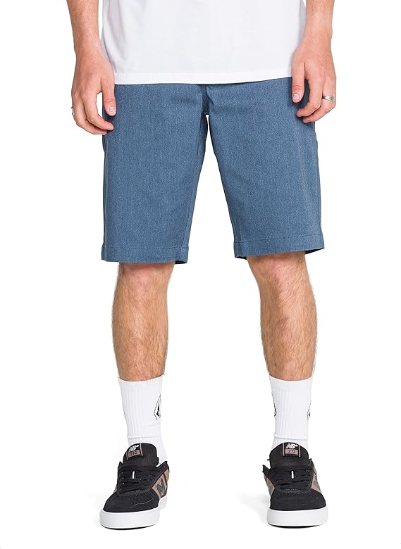 Volcom Men's Vmonty Stretch 22 Chino Shorts Casual Everyday Wear, Relaxed Fit