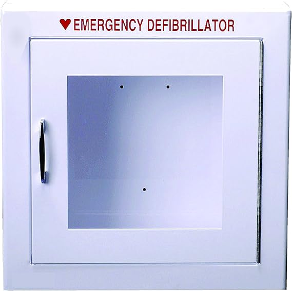 AED Wall Cabinet Fits All AED Units Surface Mount
