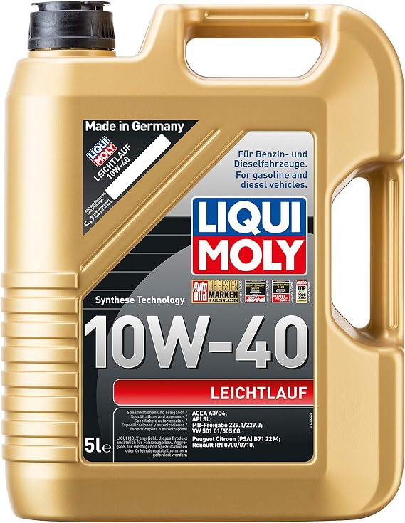 Liqui Moly Leichtlauf 10W-40 5 l Automotive Maintenance Product