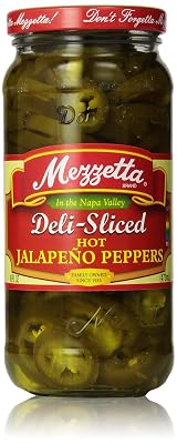 Mezzetta Jalapeno Peppers, Deli-Sliced Hot, 16 Ounce