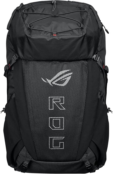 ASUS ROG Archer ErgoAir BP3800 18" Water-Repellent Gaming Backpack - Black