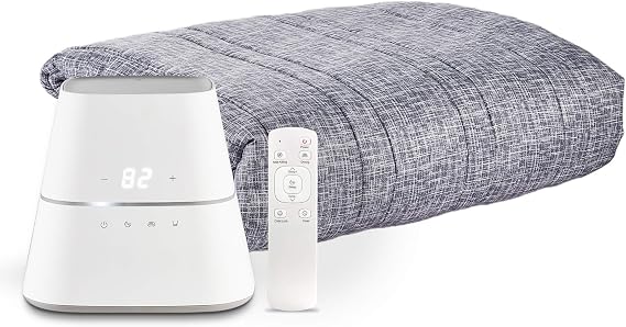 AquaPad CozyFlow Water Heated Mattress Pad, No Electric Wire, All Digital, AirQuiet and Dual-Tank Technology, ETL Listed, Smart, Hydro Heat Onsu Mat Topper Bed Warmer (Twin/Single)