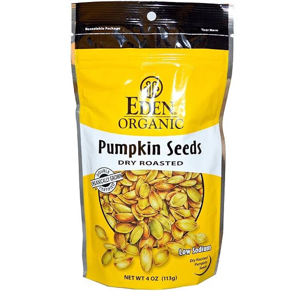 Eden Foods, Pumpkin Seeds Organic, 4 Ounce