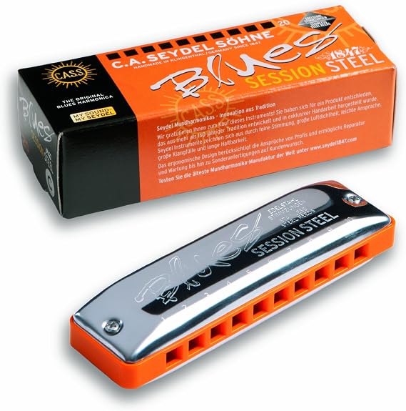 SEYDEL Blues SESSION STEEL Harmonica F