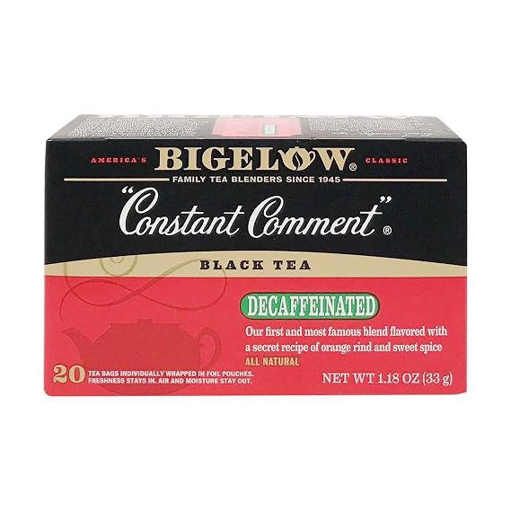 Bigelow, Constant Comment Tea (Decaffeinated), 20 Count