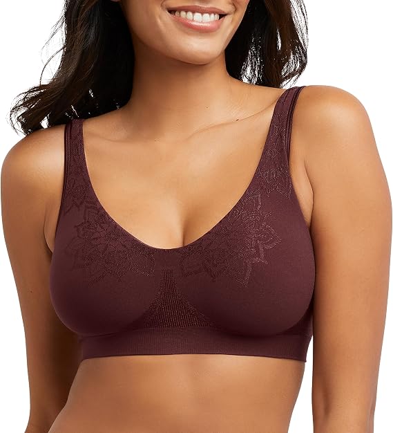 Bali Womens Comfort Revolution Wireless Bra, Seamless Bra, 2-ply Cups, ComfortFlex Fit
