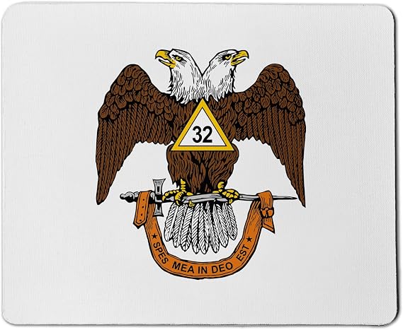 32nd Degree Scottish Rite Masonic Mouse Pad
