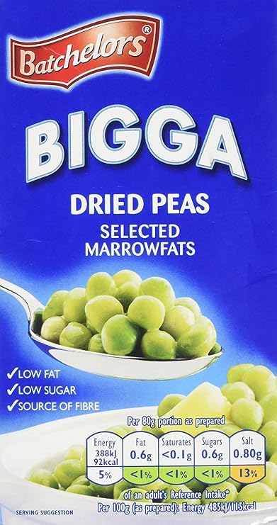 Batchelors Bigga Dried Peas - 250g