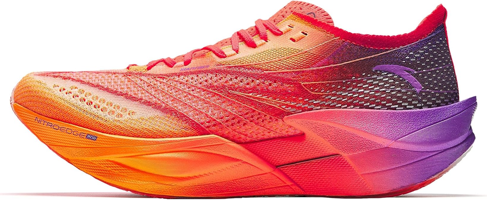 ANTA Mens C202 6 Pro Carbon Plate Marathon Running Racing Shoes, Long Distance Running Sneakers