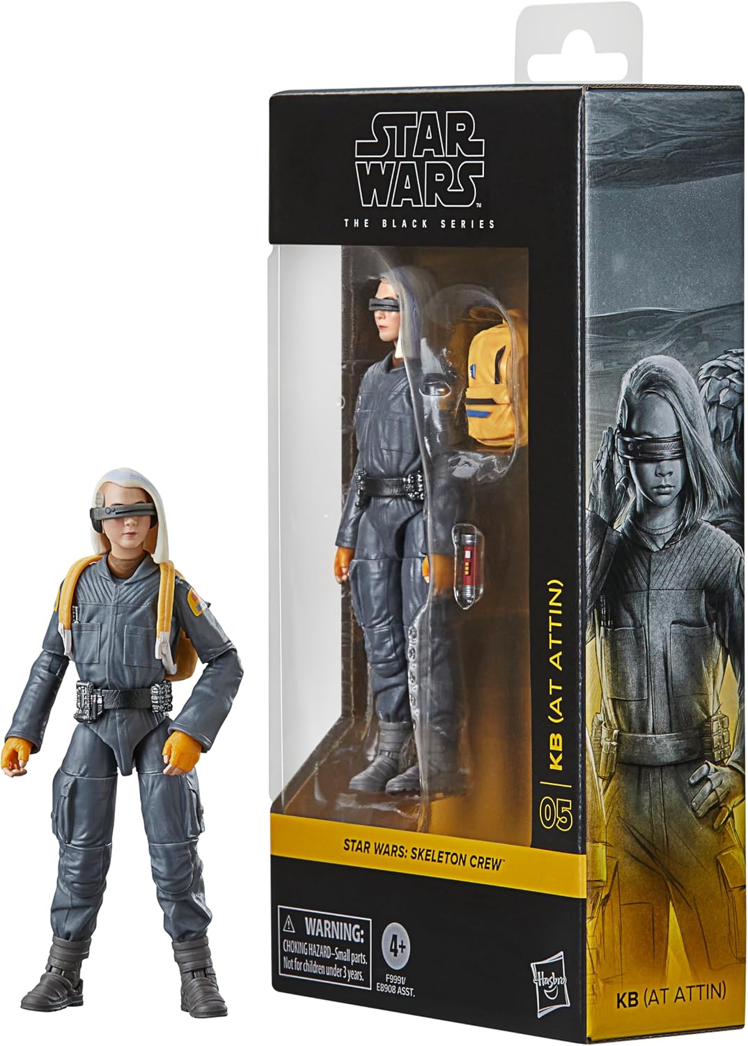 Hasbro Star Wars Black Series KB (At Attin) Action Figure (Skeleton Crew)