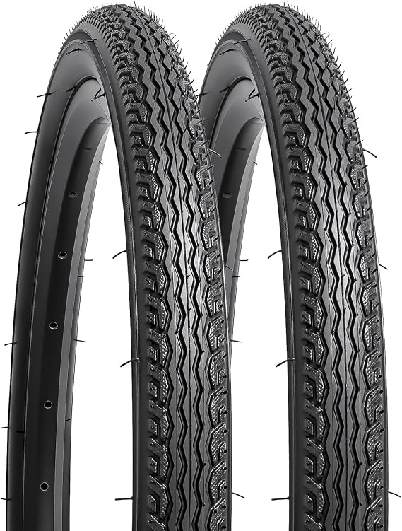 2 PCS 20x1.75/47-406 Bike Tires, 20" Folding Bicycle Tires Replacement