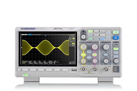 Siglent Technologies SDS1202X-E 200 mhz Digital Oscilloscope 2 Channels, Grey