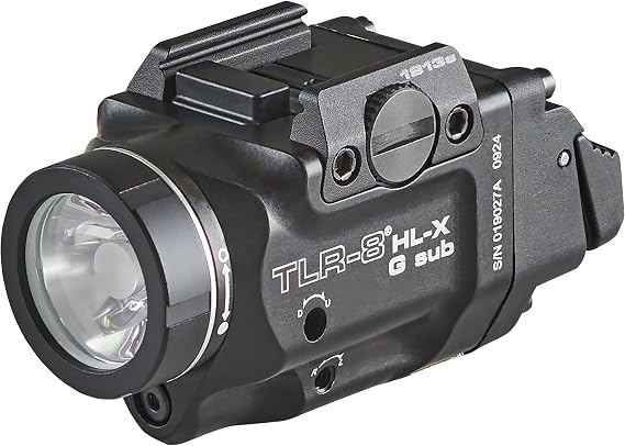 Streamlight 69478 TLR-8 HL-X G Sub Rechargeable Rail-Mounted Gun Light