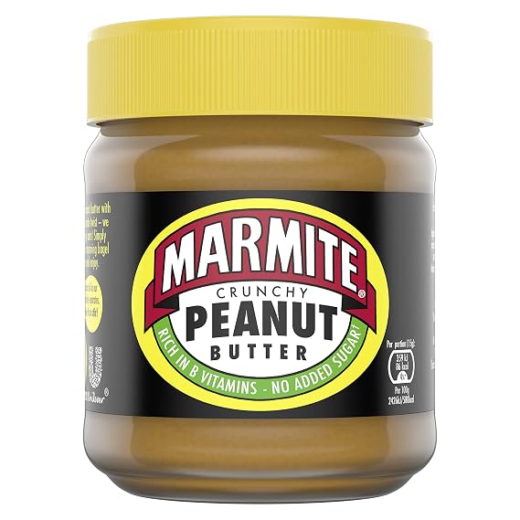 Marmite Peanut Butter Crunchy 225g Delicious Breakfast Spread