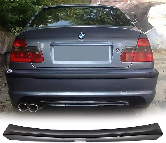 Wing Trunk Spoiler Ducktail Lip CSL Style fit for BMW E46 1997-2006 Sedan 4 Door by Lasscar