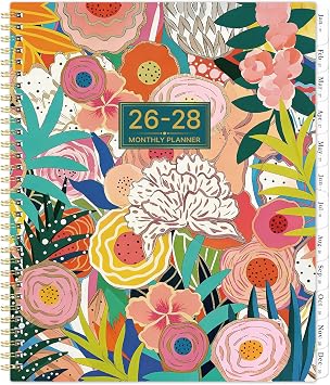 Planner 2026-2028 - MonthlyPlanner 2026-2028, Jul. 2026 - Jun. 2028, 9" x 11", 2 Year Calendar with 24 Months Tabs, Monthly Calendar Planning
