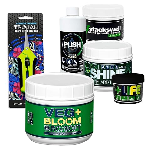 Veg + Bloom RO Soft Nutrient Starter Kit (Bundle of 6 Items)