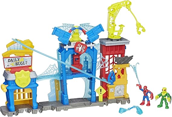 Hasbro Playskool Heroes Sha Spider Man Web Quarters Toy