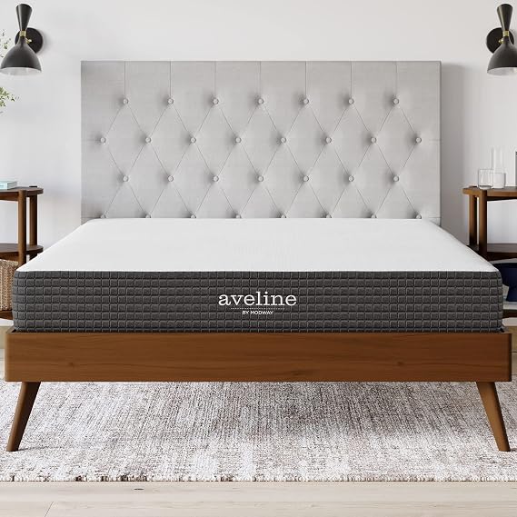Modway Aveline 8 Gel Infused Memory Mattress with CertiPUR-US Certified Foam Queen Mattress