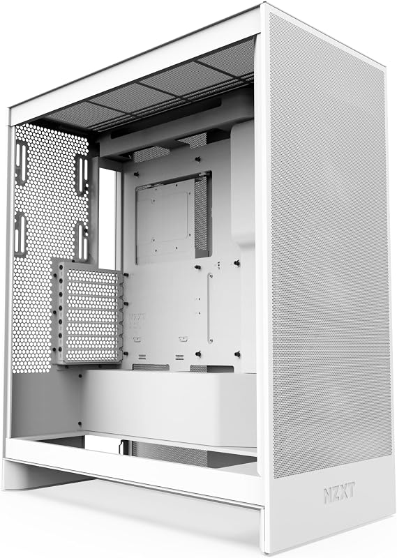 NZXT H7 Flow 2024 CM-H72FW-01 Fanlı Beyaz E-ATX Oyuncu Kasası