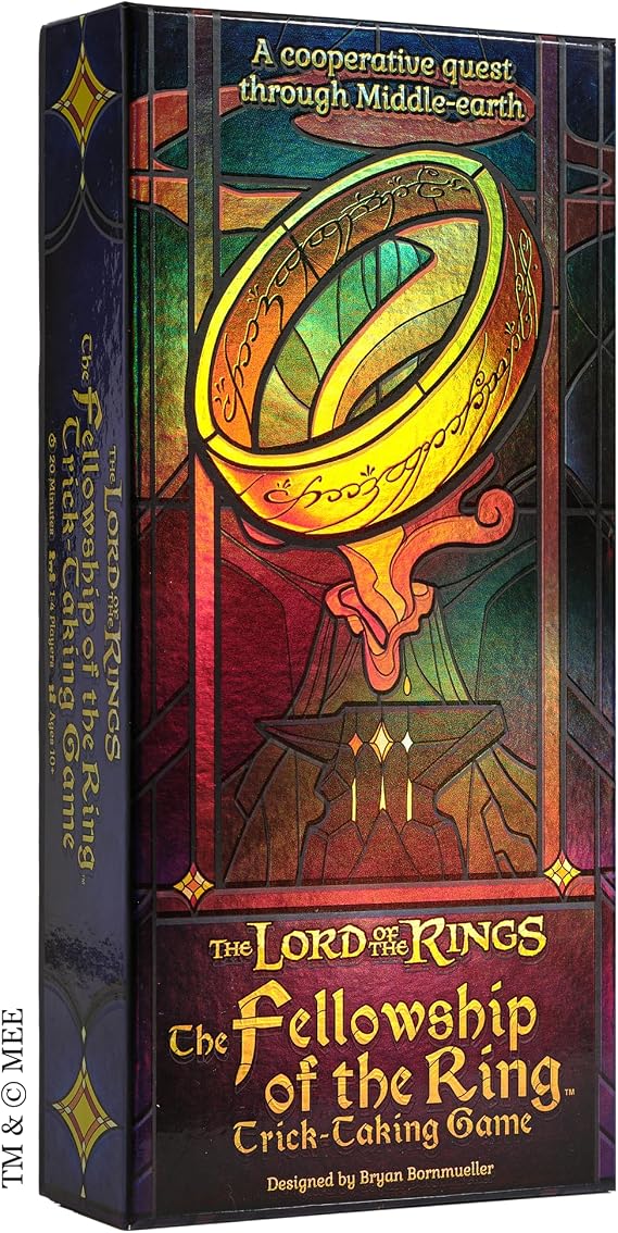 Asmodee The Lord of the Rings The Fellowship of the Ring Trick-Taking Game | A Cooperative Card Adventure! Strategy Game for Kids & Adults, Ages 10+, 1-4 Players, 20 Mins