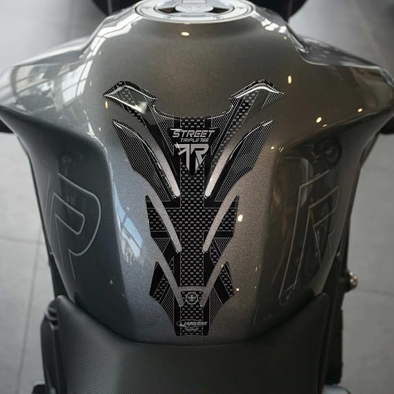 labelbike 3D Sticker Motorcycle Tank Pad Compatible with Triumph