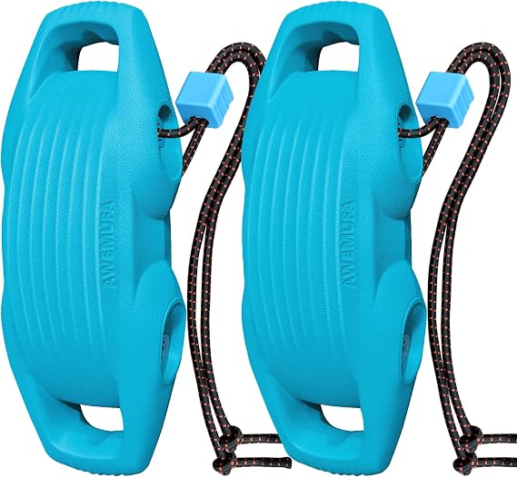 AWEMUFA Boat Fenders Easy to Install Bumper for Docking Ideal Fender for Pontoon, Bass, Jet Ski and Fishing Boats