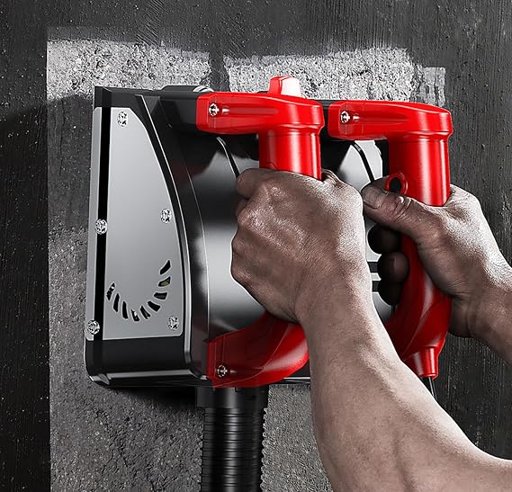 Electric Wall Planer, 1200W Electric Wall Planing Machine 4000r/min High Speed Concrete Shovel Machine, Adjustable Planning Depth, for Indoor Outdoor Wall