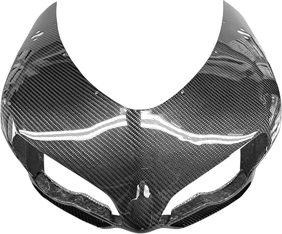 Replacement Front Fairing Headlight, for 2007-2012 Ducati 1198 1098 848, Carbon Fiber