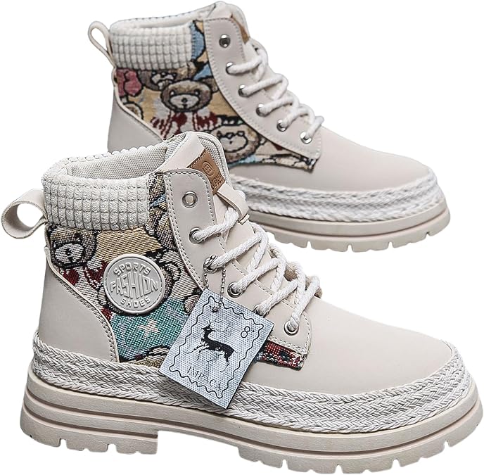 Men's High-top Boots with Non-Slip Soles for Outdoor Walking in Any Season