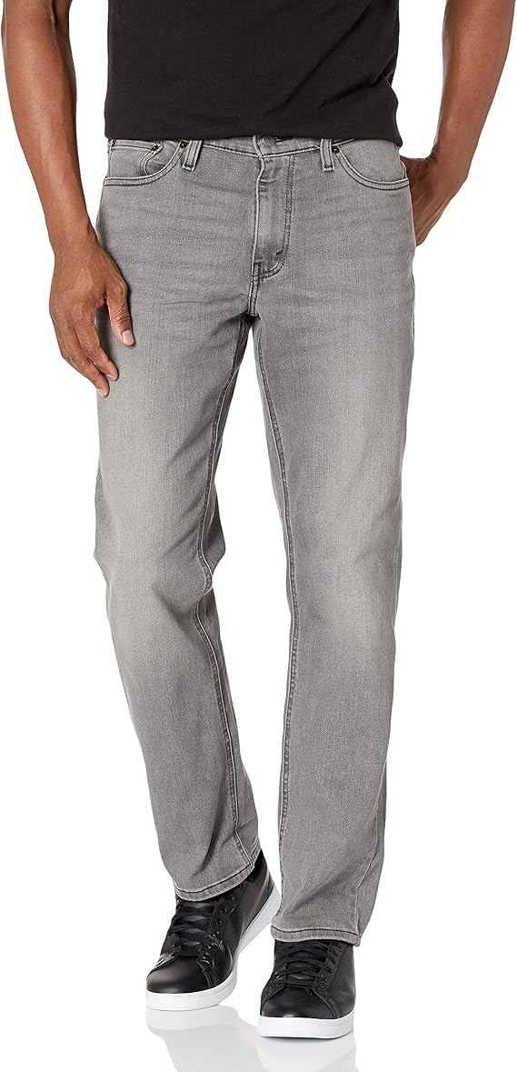 Levi's Men's 541 Athletic Fit Jeans, Grey Asphalt-Stretch, 38W x 32L