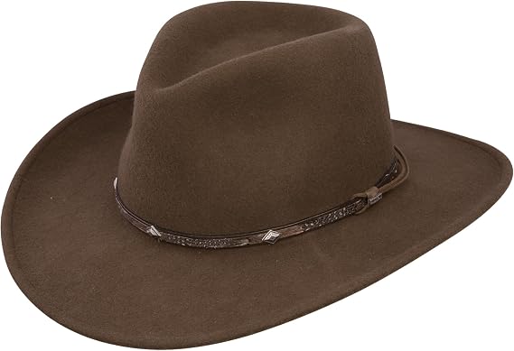 Stetson Men's Mountain Sky Crushable Wool Hat