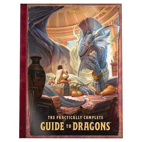 Dungeons & Dragons The Practically Complete Guide to Dragons Illustrated Book